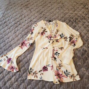 Cream/Purple Jumpsui